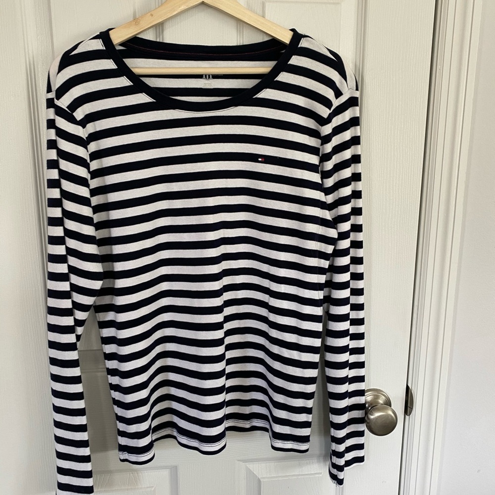 Long Sleeve Striped Shirt